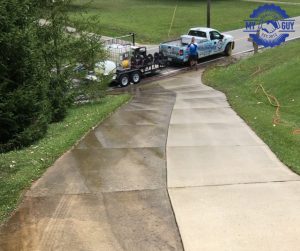 Concrete Sealing and concrete cleaning driveway near me