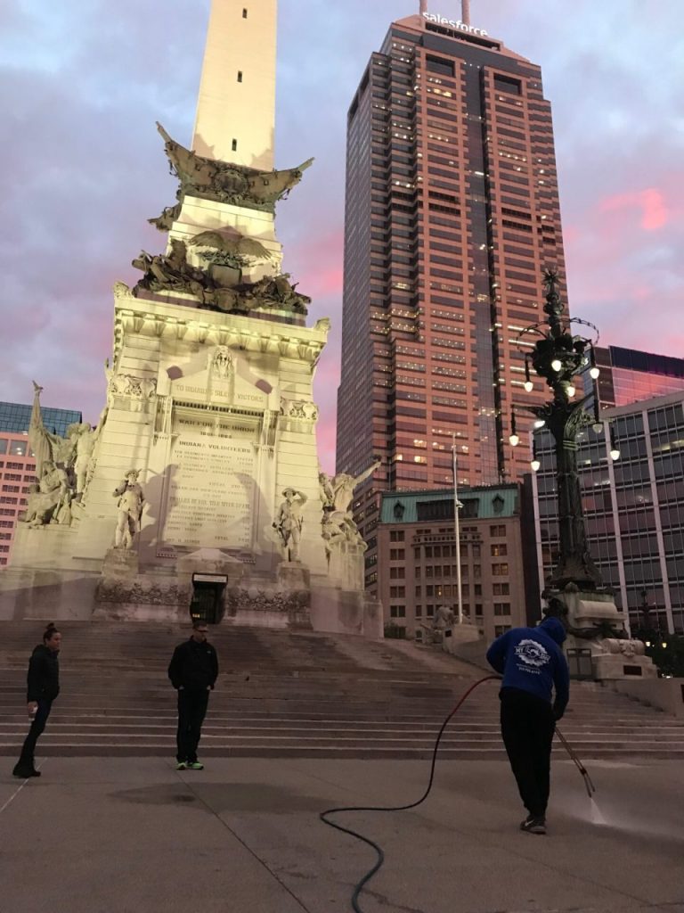 limestone power washing Indianapolis