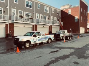 apartment complex pressure washing service in Indianapolis by My Guy Services