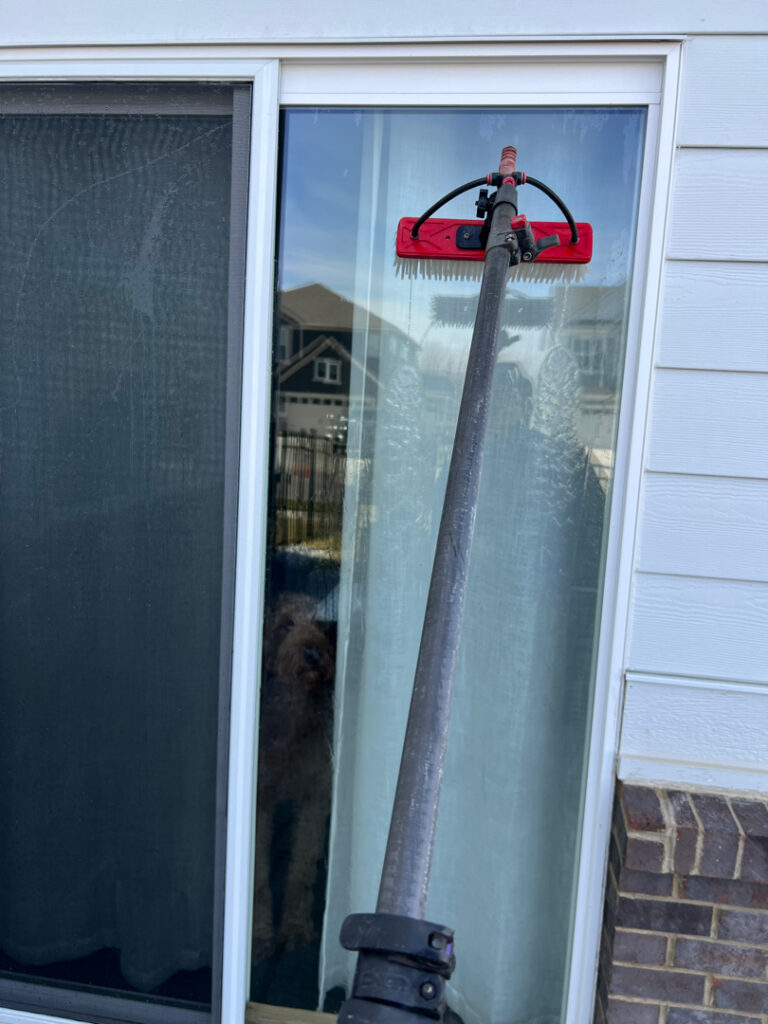 Professional Carmel window cleaning service team in action